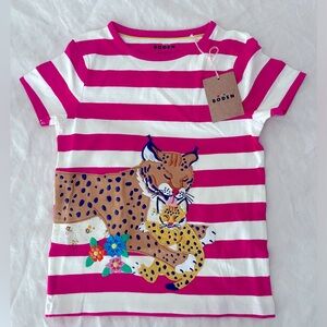 NWT Mini Boden Tee Size 6-7